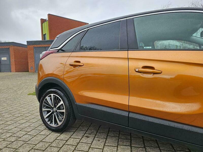 Vauxhall Crossland X 1.6 Turbo D Ecotec SB17BAV Orange #5