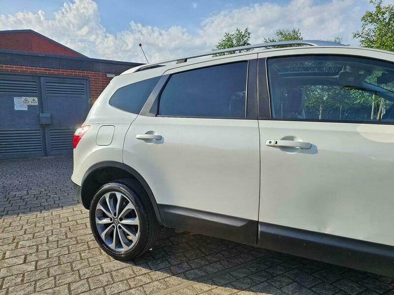 Nissan Qashqai+2 2.0 Dci Tekna White #5