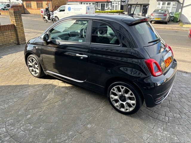 Fiat 500 1.2 Rock Star Hatchback Euro 6 PF20FWG Black #6