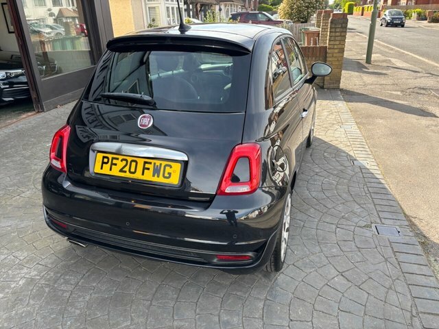 Fiat 500 1.2 Rock Star Hatchback Euro 6 PF20FWG Black #4