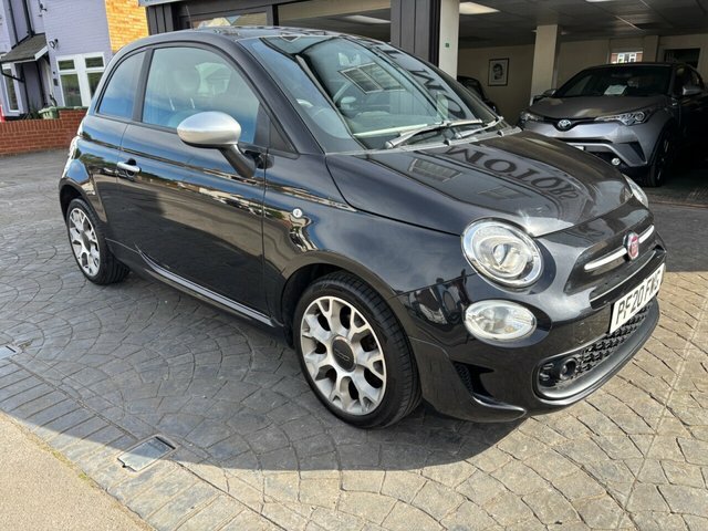 Fiat 500 1.2 Rock Star Hatchback Euro 6 Black