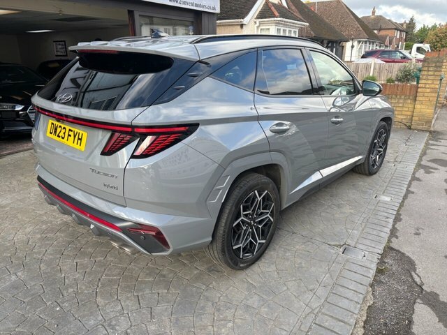 Hyundai Tucson 1.6 H T-gdi N Line Suv Hybrid Euro DW23FYH Grey #3
