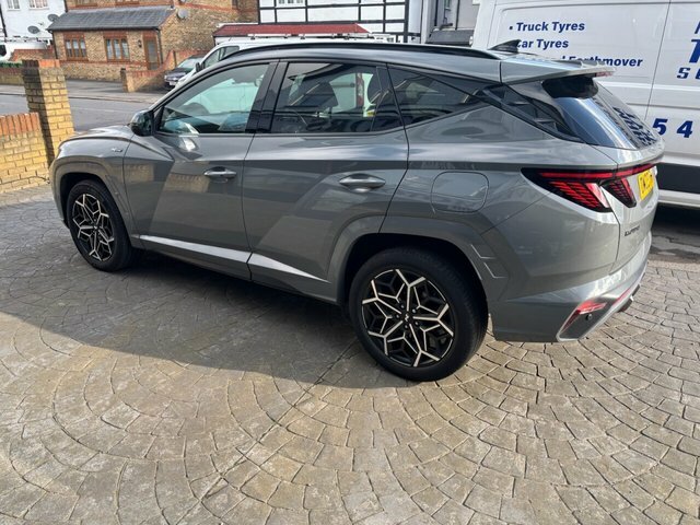 Hyundai Tucson 1.6 H T-gdi N Line Suv Hybrid Euro DW23FYH Grey #6