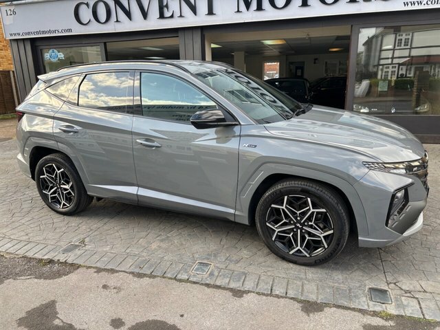 Hyundai Tucson 1.6 H T-gdi N Line Suv Hybrid Euro DW23FYH Grey #2