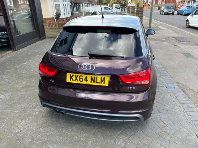 Audi A1 1.4 Tfsi Black Edition Sportback S Tron KX64NLM Red #4
