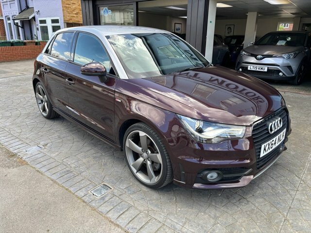 Audi A1 1.4 Tfsi Black Edition Sportback S Tron Red