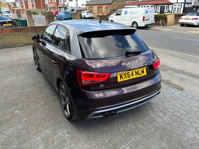 Audi A1 1.4 Tfsi Black Edition Sportback S Tron KX64NLM Red #5