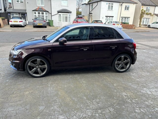 Audi A1 1.4 Tfsi Black Edition Sportback S Tron KX64NLM Red #6
