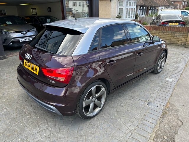 Audi A1 1.4 Tfsi Black Edition Sportback S Tron KX64NLM Red #3