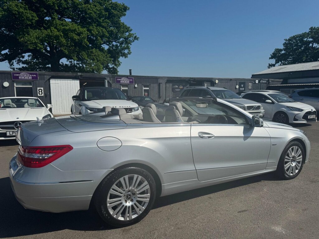 Mercedes-Benz E Class 3.0 E350 Cdi V6 Blueefficiency Se Cabriolet G-tron YC12OAS Silver #3