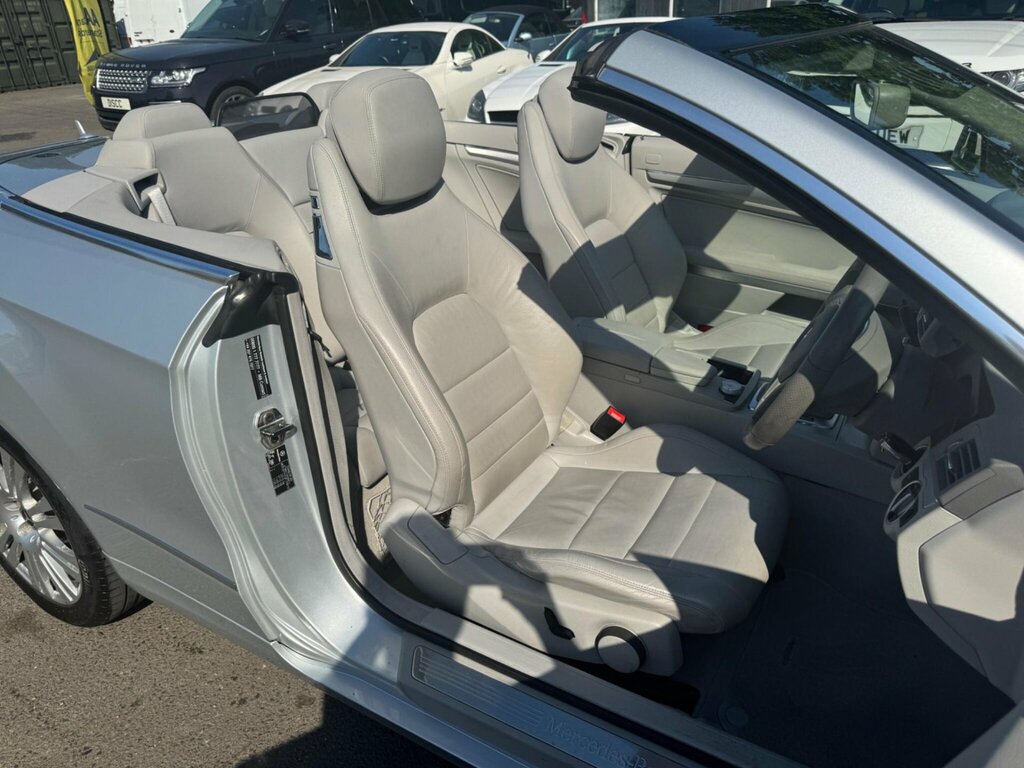 Mercedes-Benz E Class 3.0 E350 Cdi V6 Blueefficiency Se Cabriolet G-tron Silver