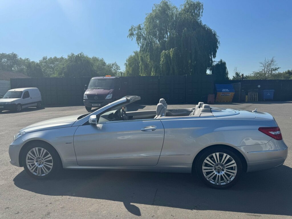 Mercedes-Benz E Class 3.0 E350 Cdi V6 Blueefficiency Se Cabriolet G-tron YC12OAS Silver #5