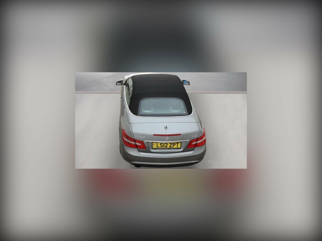 Mercedes-Benz E Class 2.1 E250 Cdi Blueefficiency Sport Cabriolet G-tron LS12ZPT Silver #5