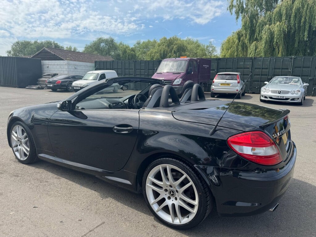 Mercedes-Benz SLK 1.8 Slk200 Kompressor Black #4