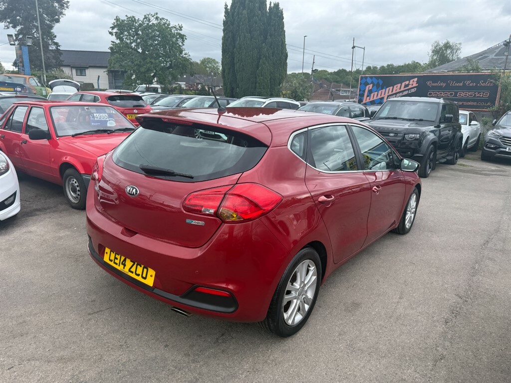 Kia Ceed Crdi 2 Ecodynamics CE14ZCO Red #6