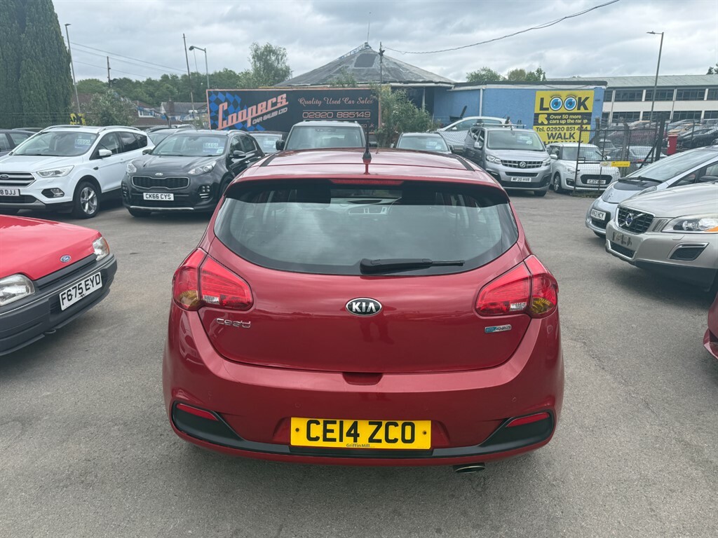 Kia Ceed Crdi 2 Ecodynamics CE14ZCO Red #5