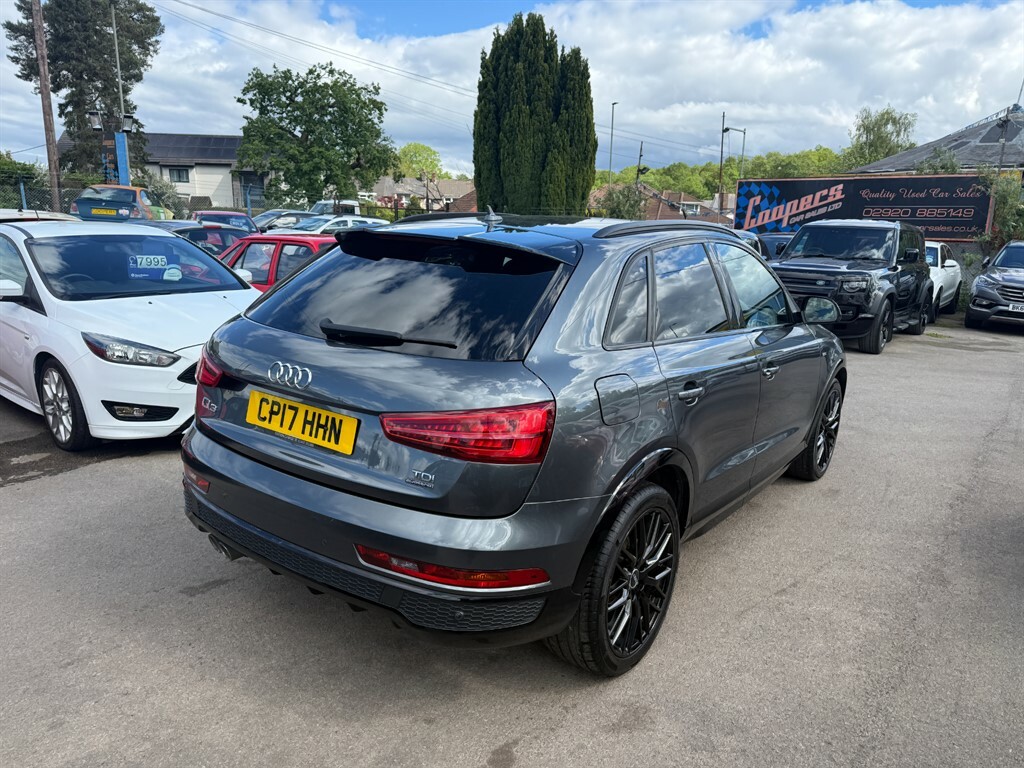 Audi Q3 Tdi Quattro S Line Black Edition CP17HHN Grey #6