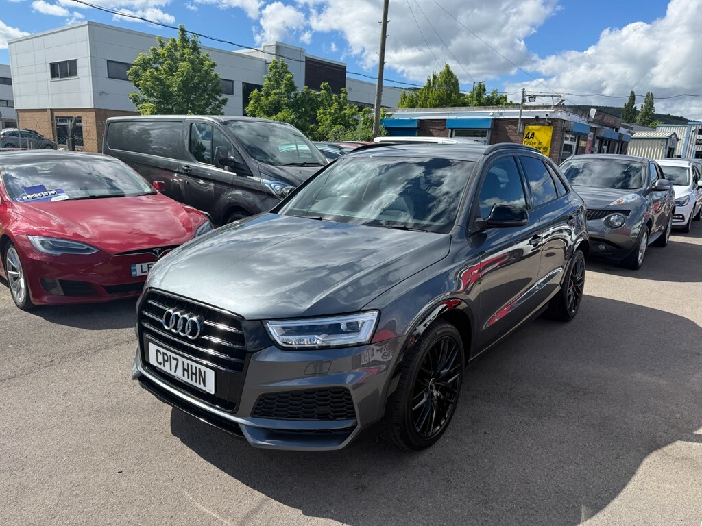 Audi Q3 Tdi Quattro S Line Black Edition CP17HHN Grey #3