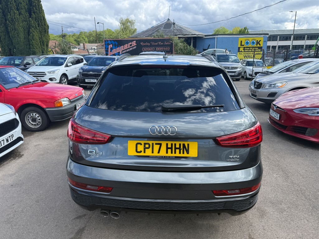 Audi Q3 Tdi Quattro S Line Black Edition CP17HHN Grey #5