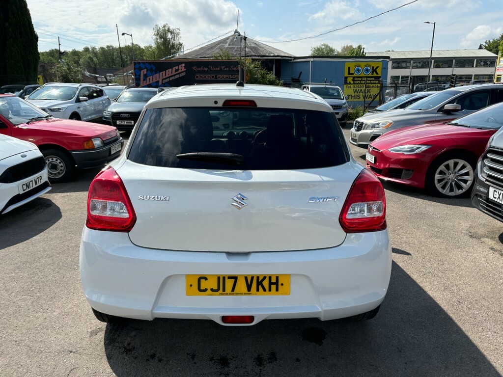 Suzuki Swift Sz-t Boosterjet CJ17VKH White #5