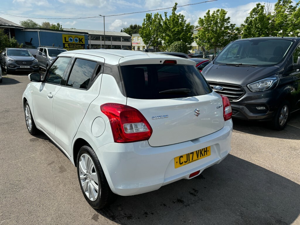 Suzuki Swift Sz-t Boosterjet CJ17VKH White #4