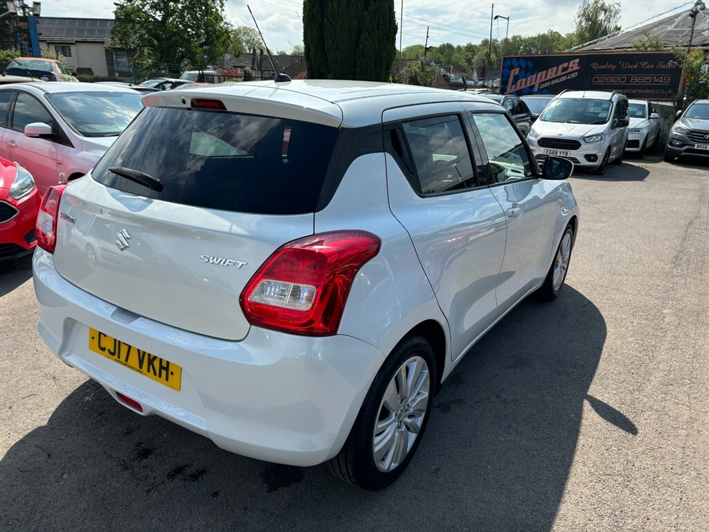 Suzuki Swift Sz-t Boosterjet CJ17VKH White #6
