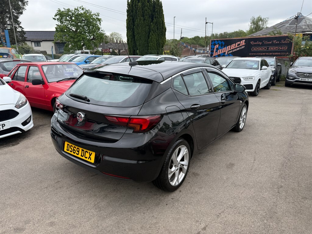 Vauxhall Astra Sri Nav Ss DS69DCX Black #6