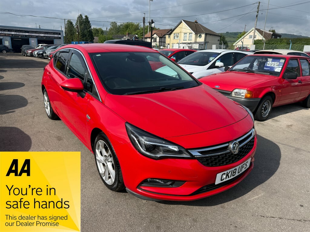 Vauxhall Astra Sri Red