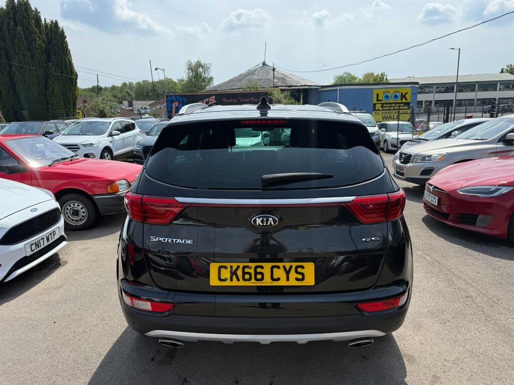 Kia Sportage Crdi Gt-line CK66CYS Black #5