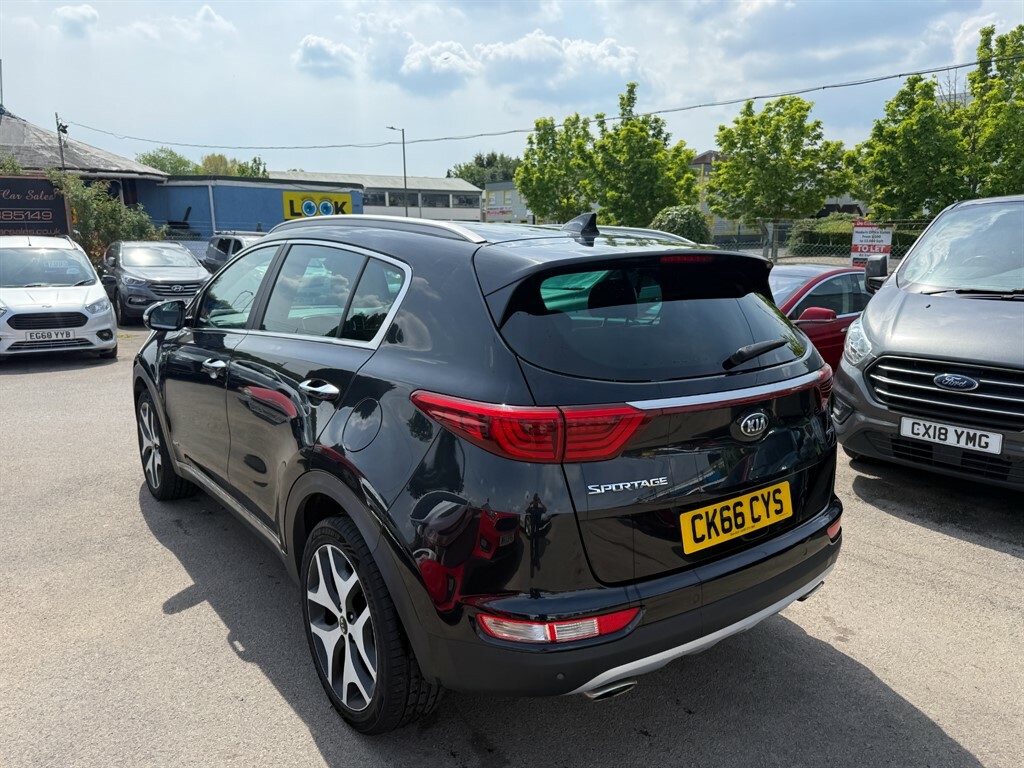Kia Sportage Crdi Gt-line CK66CYS Black #4
