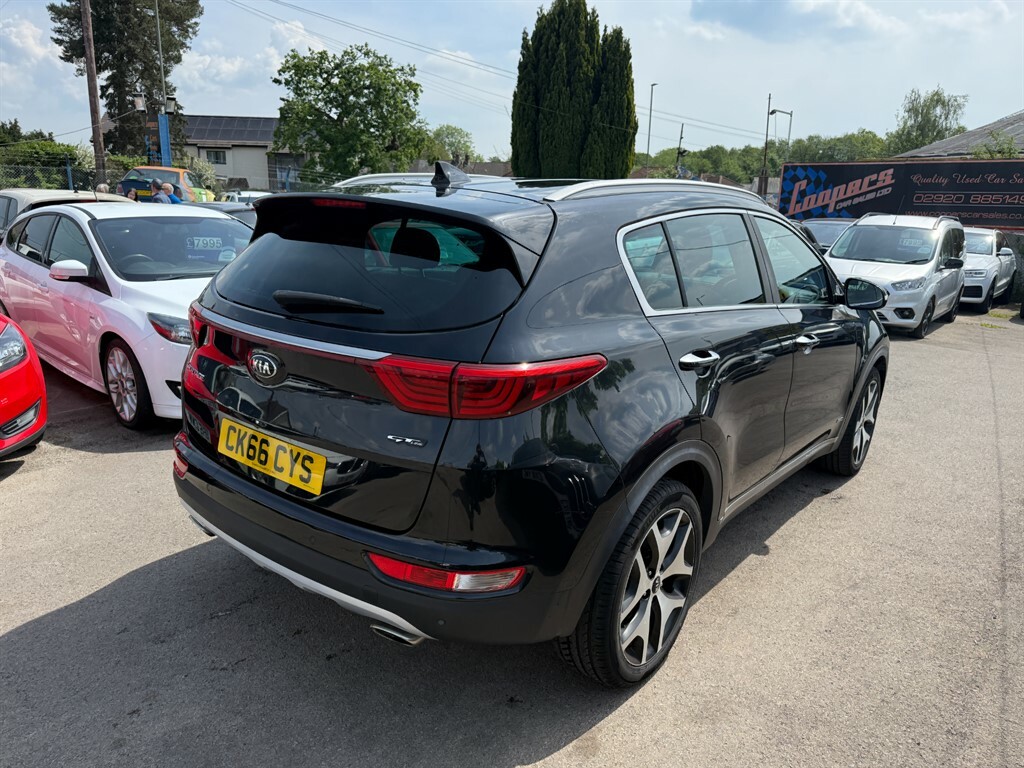 Kia Sportage Crdi Gt-line CK66CYS Black #6