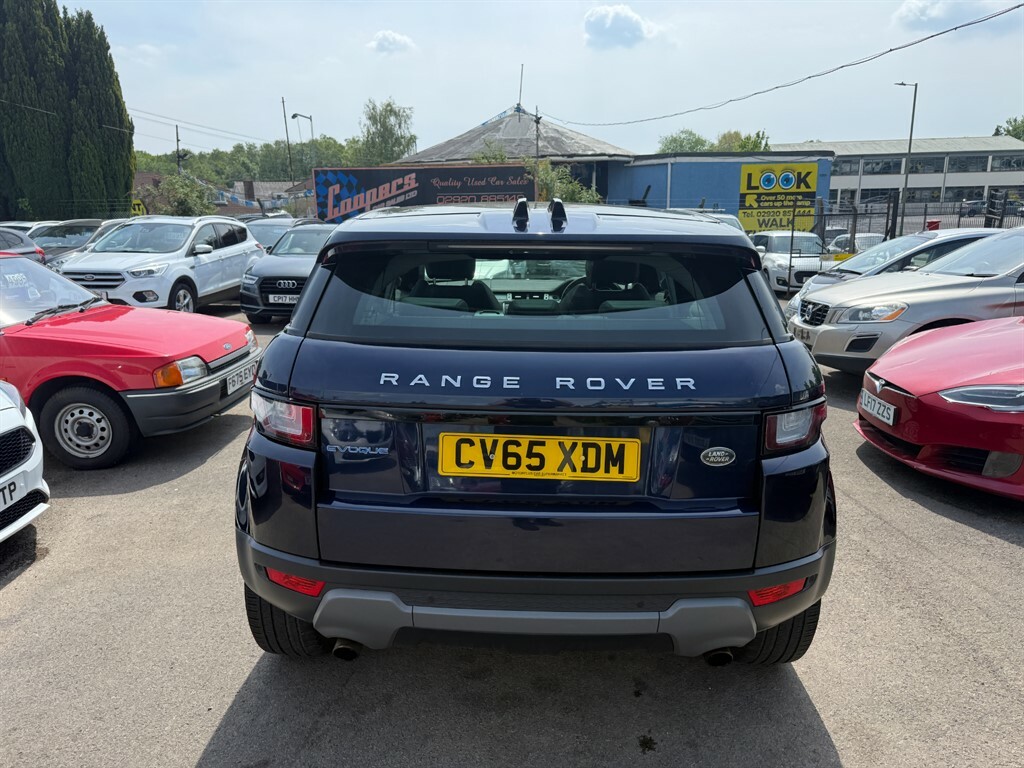 Land Rover Range Rover Evoque Ed4 Se Tech CV65XDM Blue #5