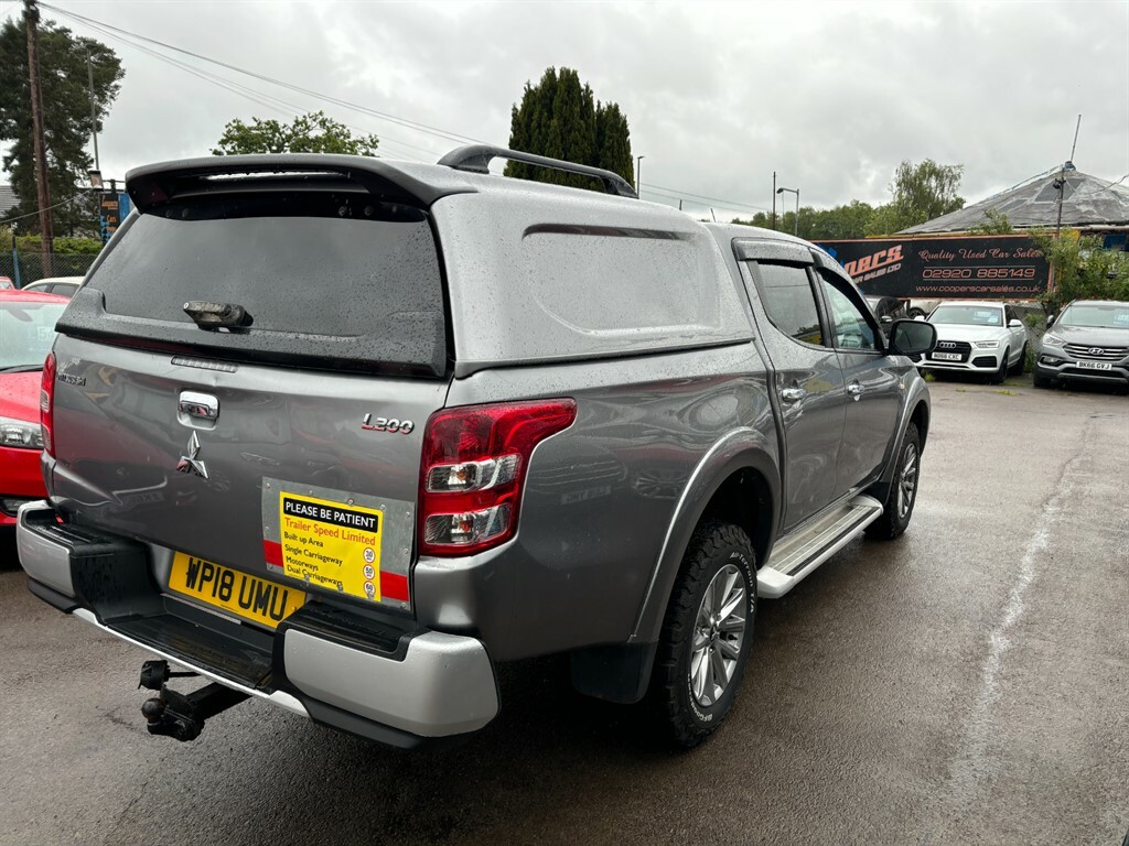 Mitsubishi L200 Di-d 4Wd Titan Dcb WP18UMU Grey #6