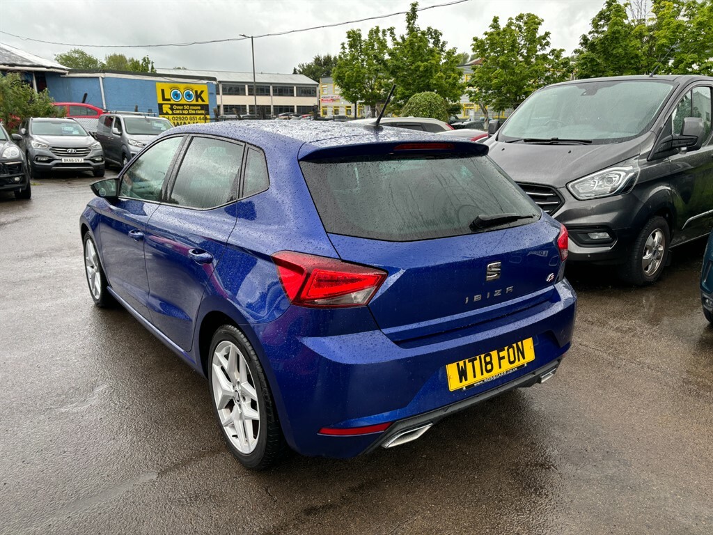 Seat Ibiza Tsi Fr Dsg Blue #4