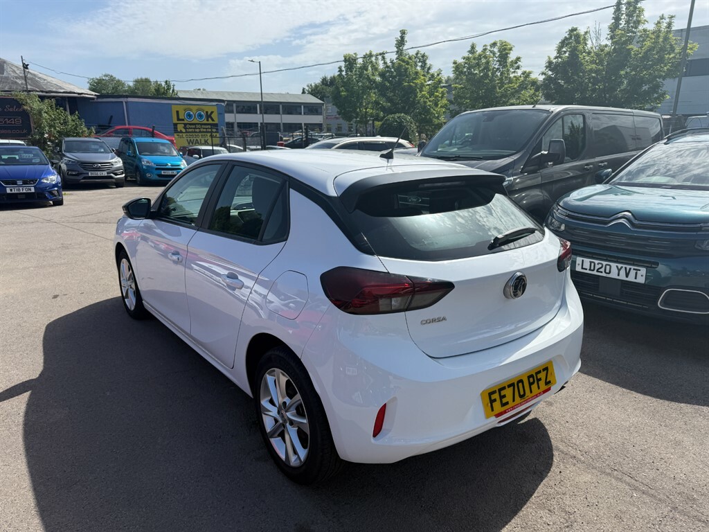 Vauxhall Corsa Se Nav White #4