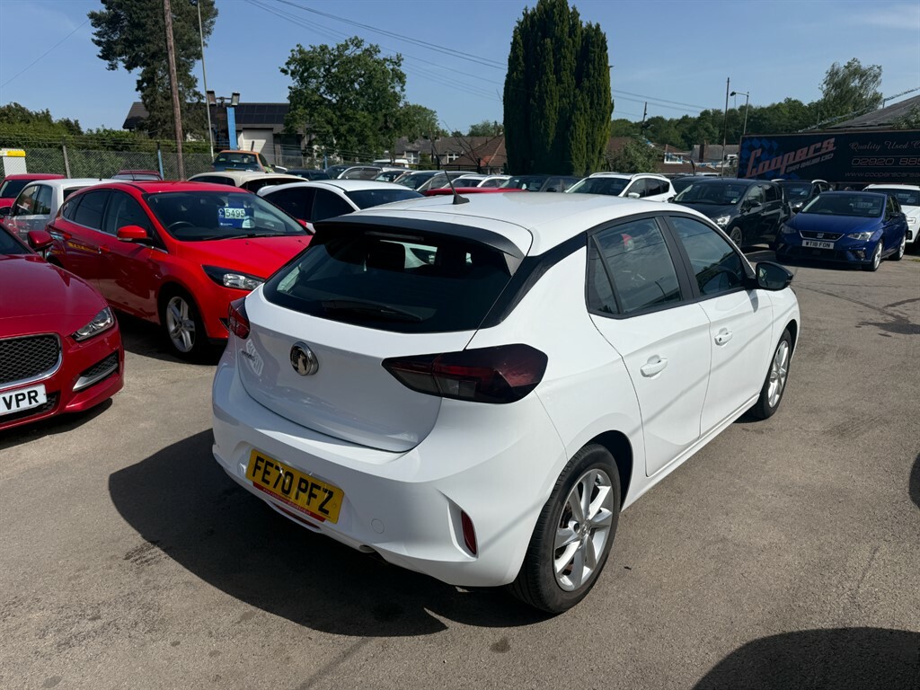 Vauxhall Corsa Se Nav White #6