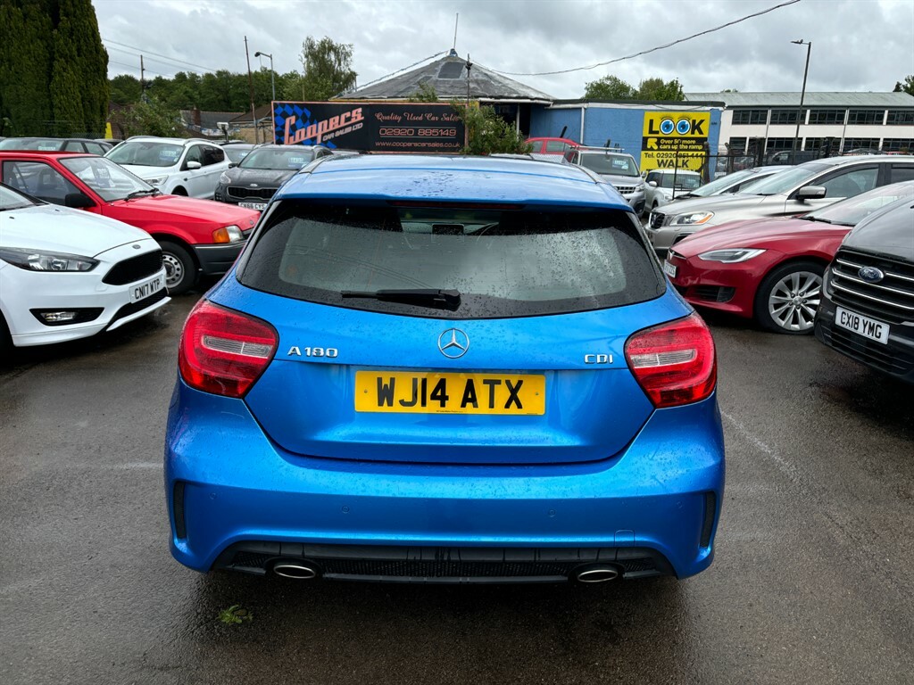 Mercedes-Benz A Class Cdi Blueefficiency Amg Sport WJ14ATX Blue #5