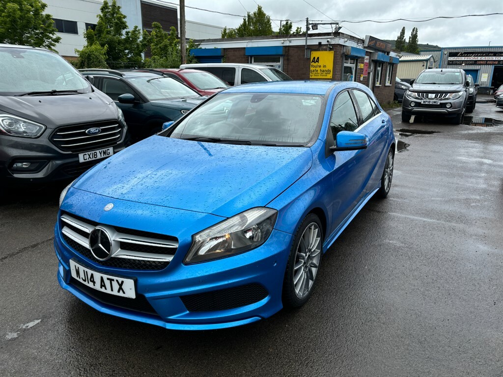 Mercedes-Benz A Class Cdi Blueefficiency Amg Sport WJ14ATX Blue #3