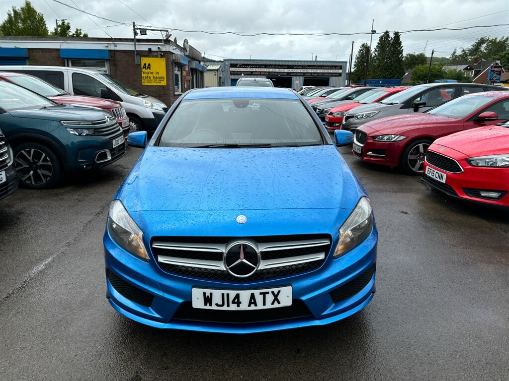 Mercedes-Benz A Class Cdi Blueefficiency Amg Sport WJ14ATX Blue #2