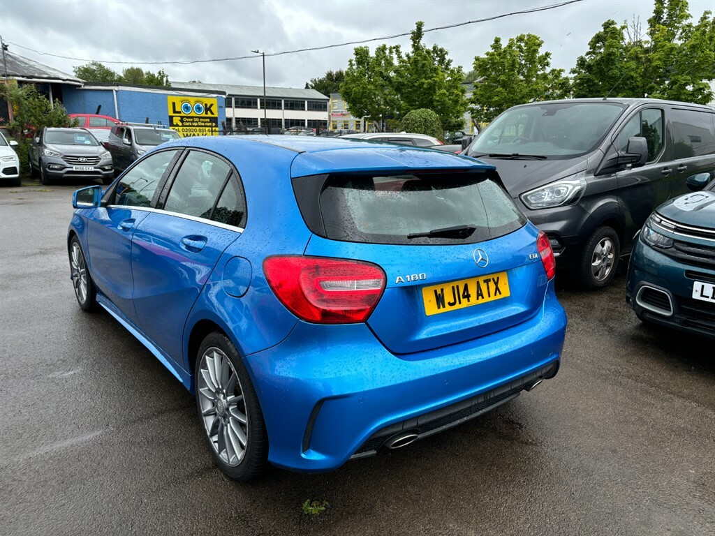Mercedes-Benz A Class Cdi Blueefficiency Amg Sport WJ14ATX Blue #4