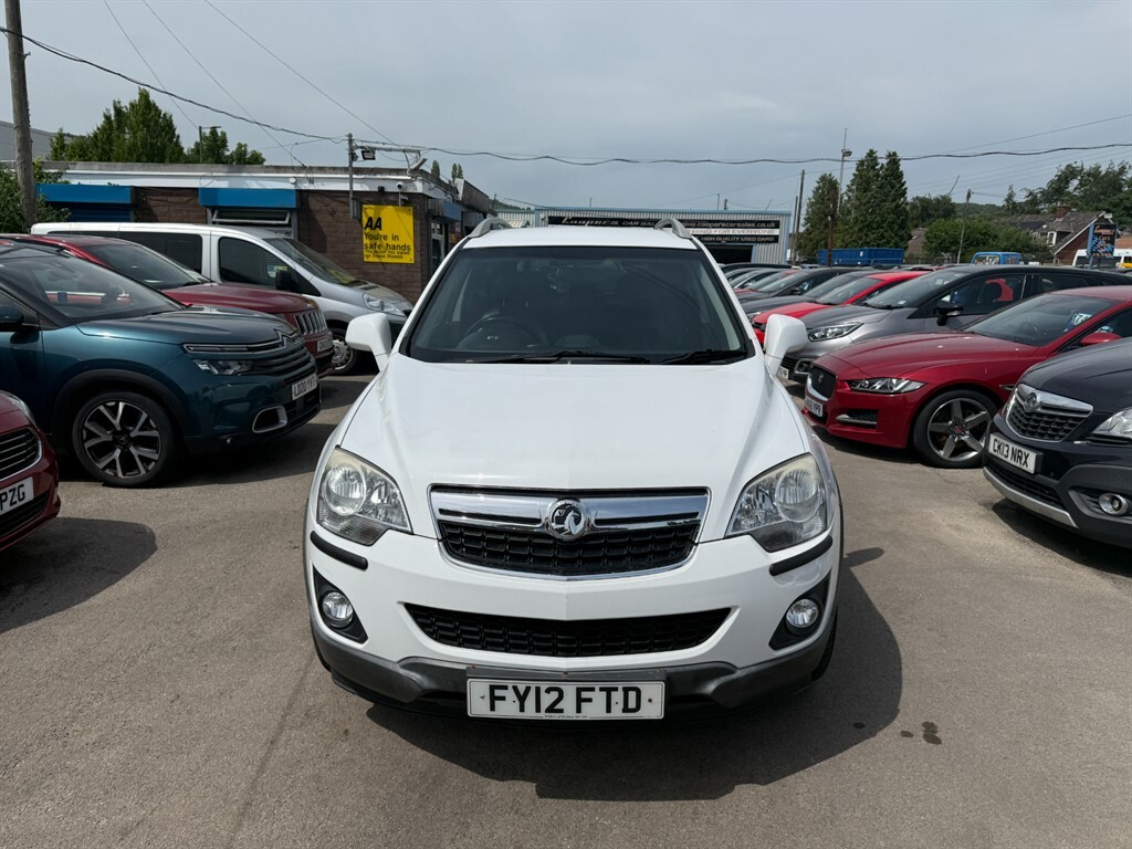 Vauxhall Antara Exclusiv Cdti White #2