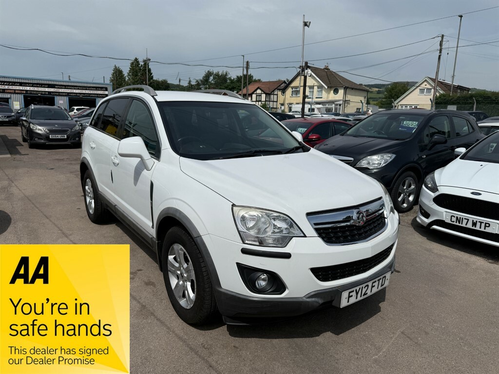Vauxhall Antara Exclusiv Cdti White
