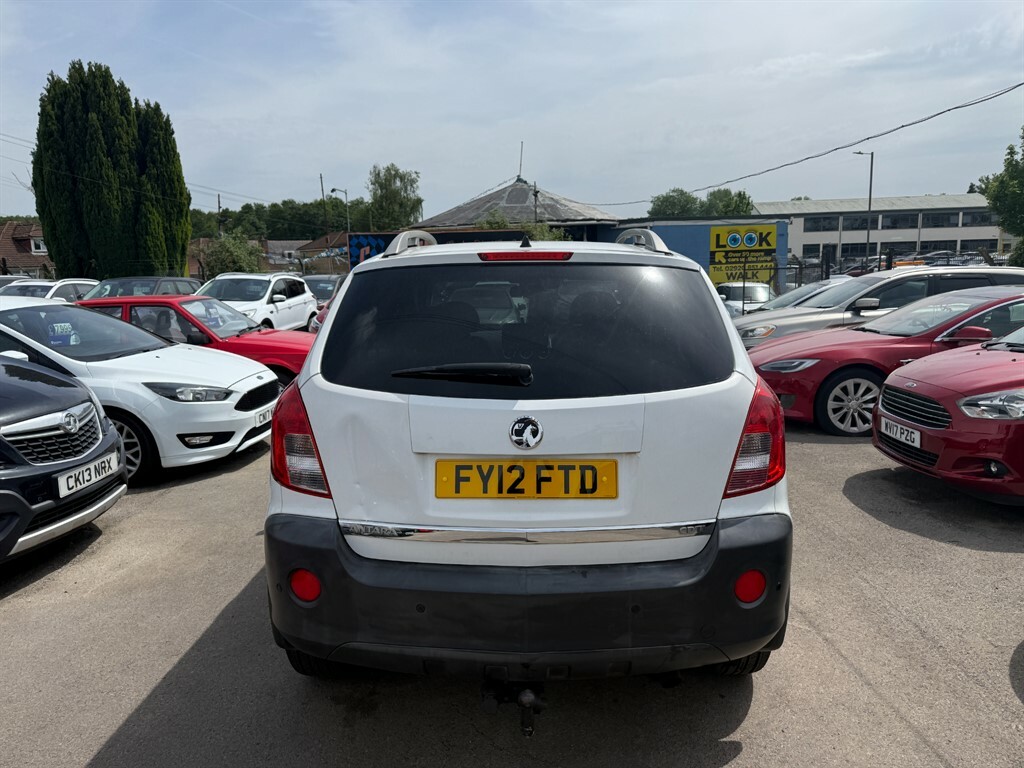 Vauxhall Antara Exclusiv Cdti White #5