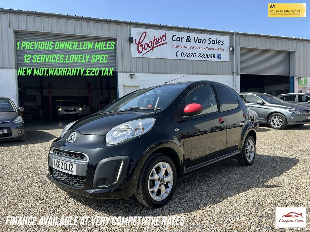 Citroen C1 1.0I Connexion Hatchback Euro 5 Black