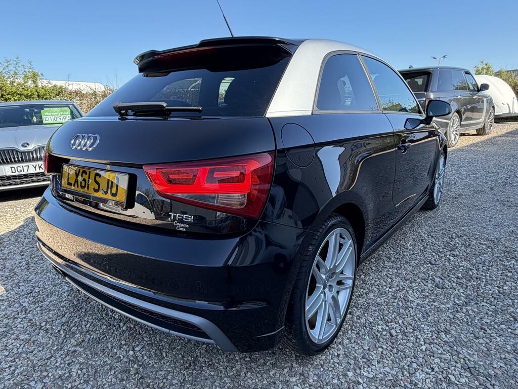 Audi A1 1.4 Tfsi S Line Hatchback S Tronic Euro Black #4