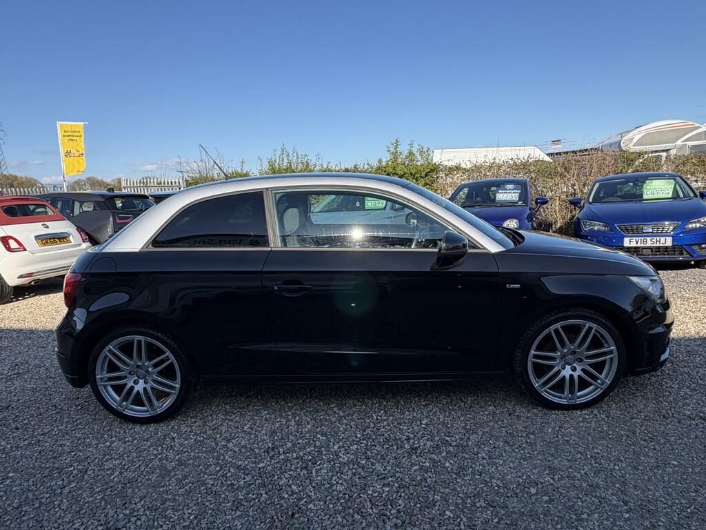 Audi A1 1.4 Tfsi S Line Hatchback S Tronic Euro Black #3