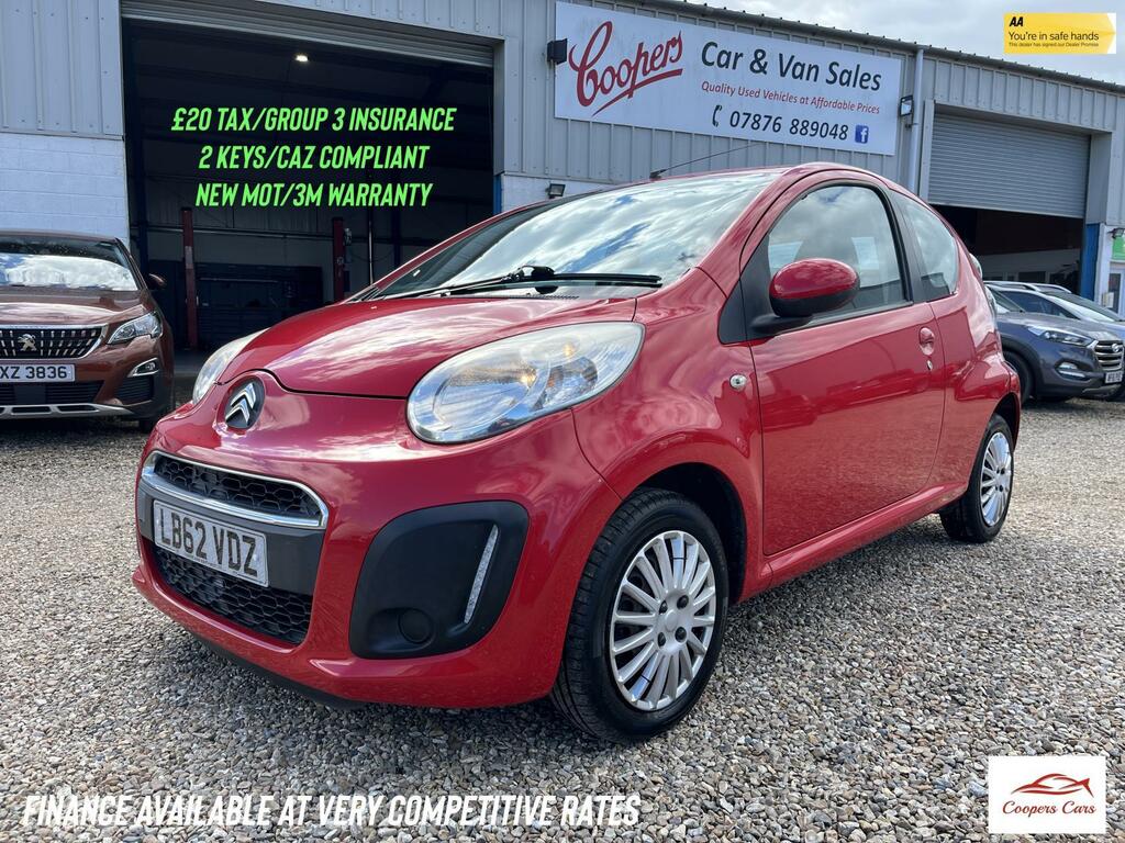Citroen C1 1.0I Vtr Hatchback Euro 5 68 Ps Red