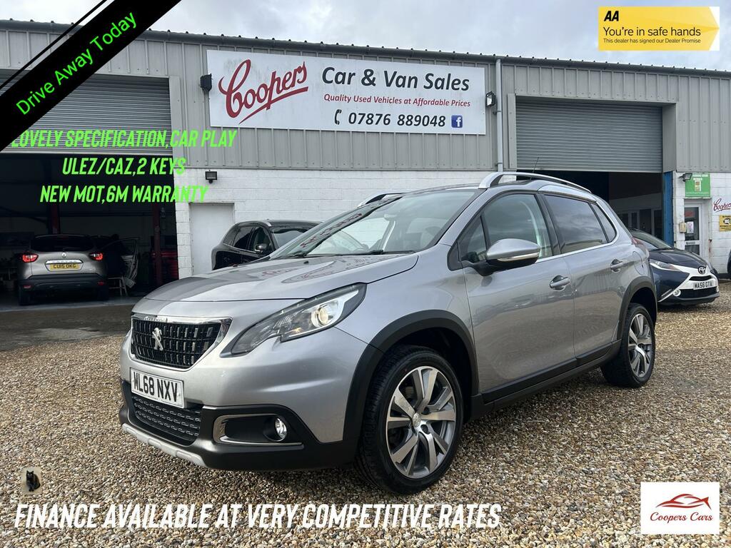 Peugeot 2008 1.5 Bluehdi Allure Suv 6 Spd Eur Grey