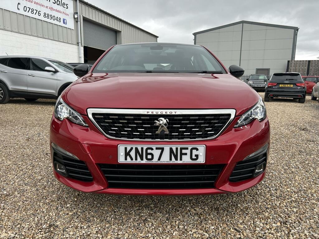 Peugeot 308 1.6 Bluehdi Gt Line Hatchback Eu KN67NFG Red #3