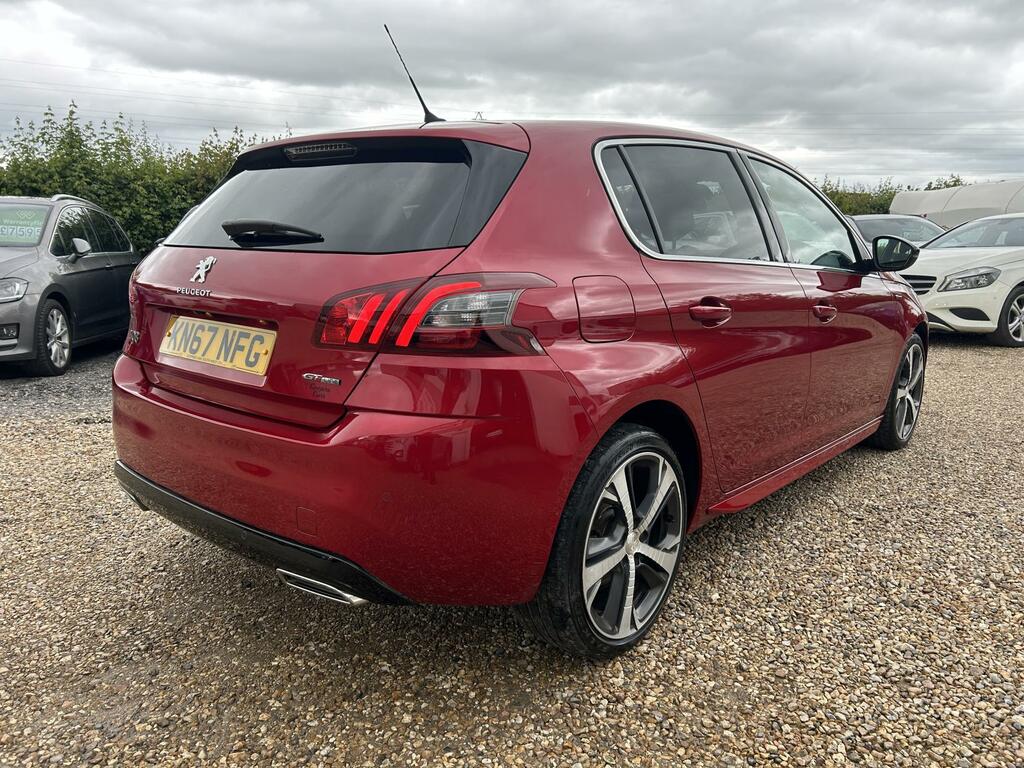 Peugeot 308 1.6 Bluehdi Gt Line Hatchback Eu KN67NFG Red #6